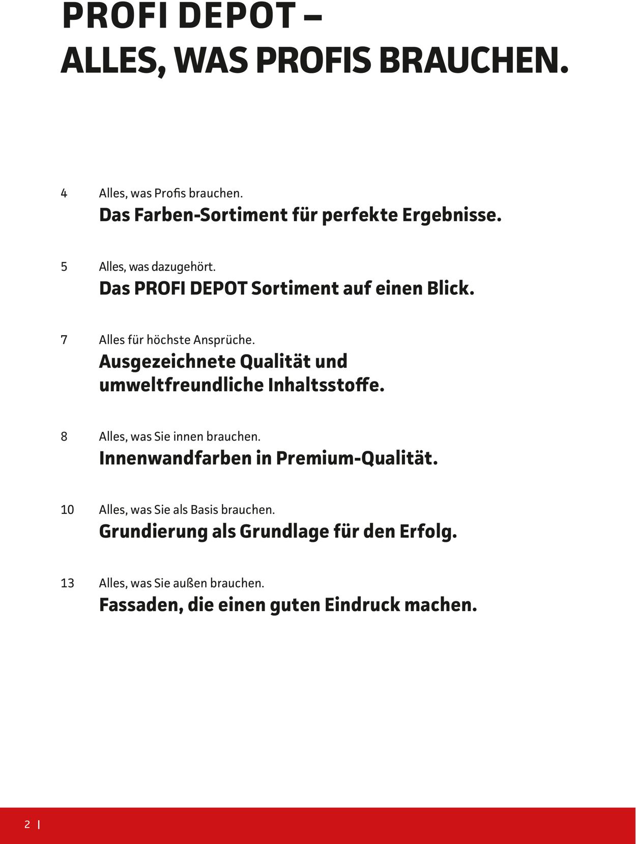 Prospekt Bauhaus vom 27.01.2020
