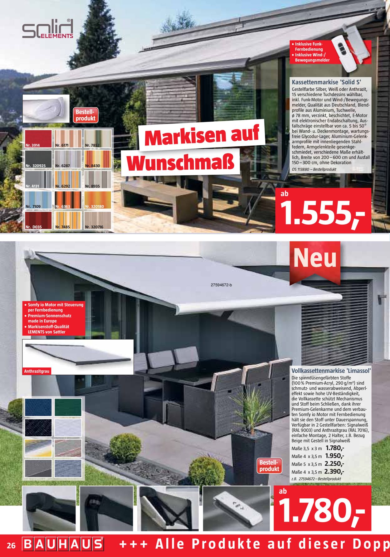 Prospekt Bauhaus vom 28.04.2021