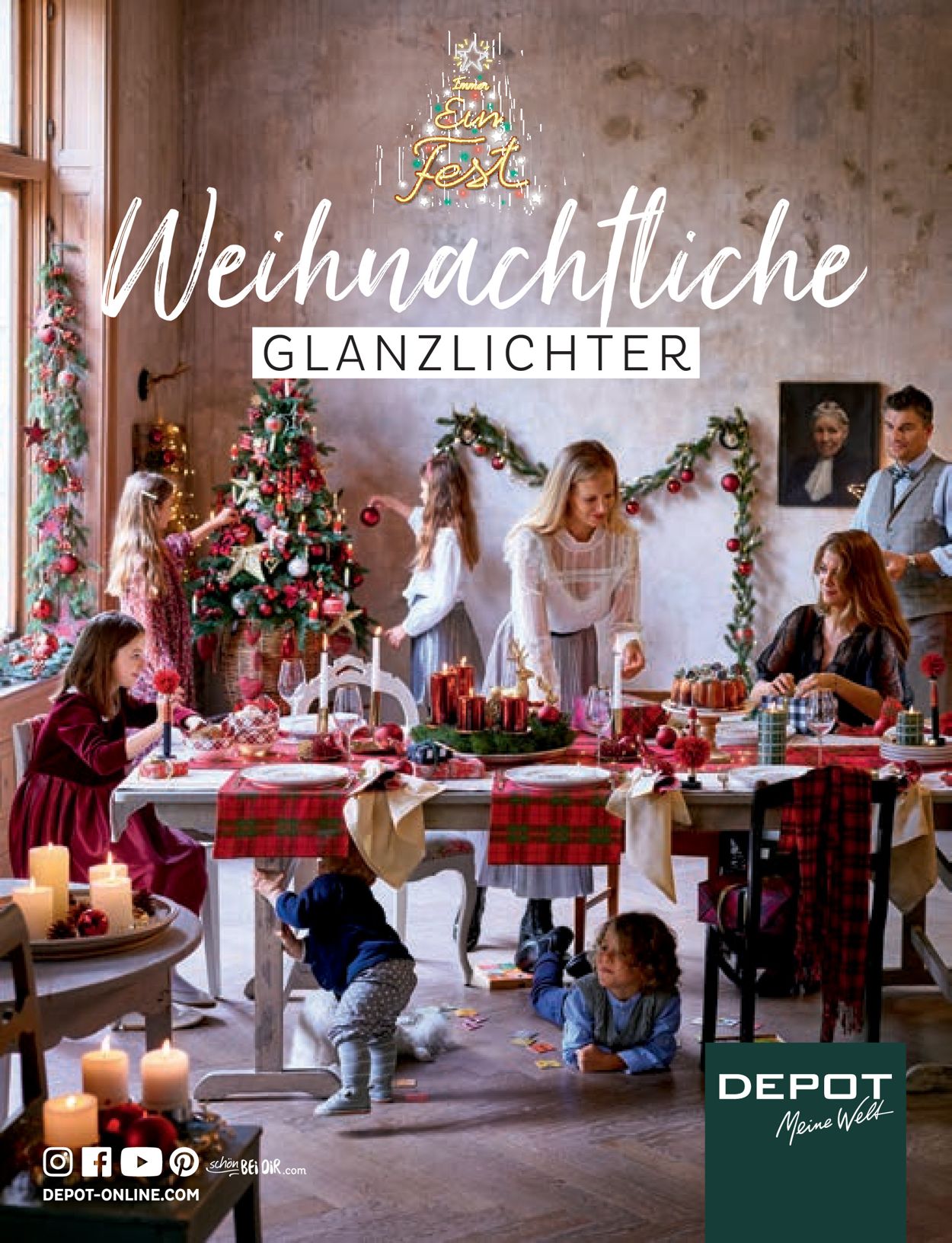 Prospekt Depot Weihnachtsprospekt 2019 vom 26.11.2019