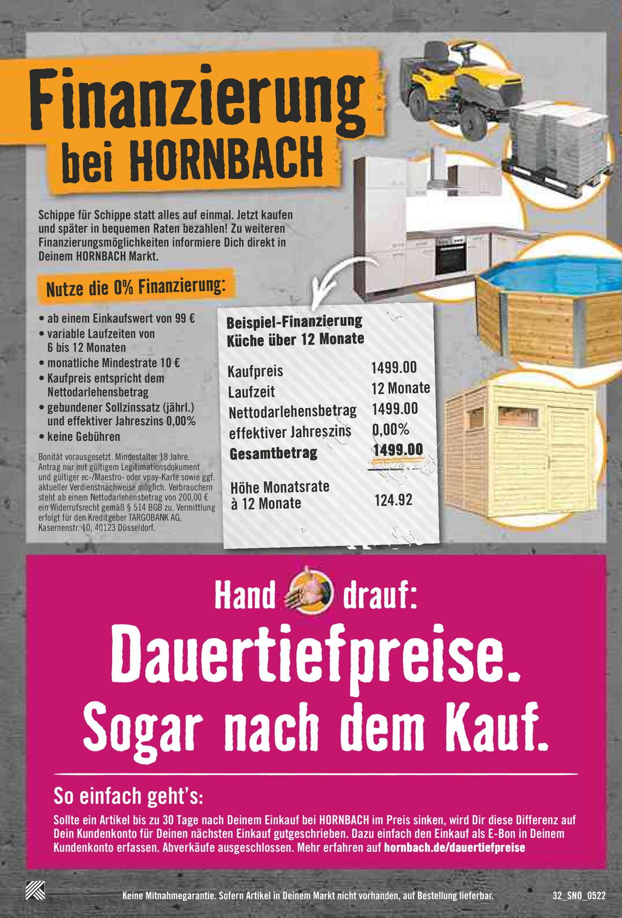 Prospekt Hornbach vom 01.05.2022