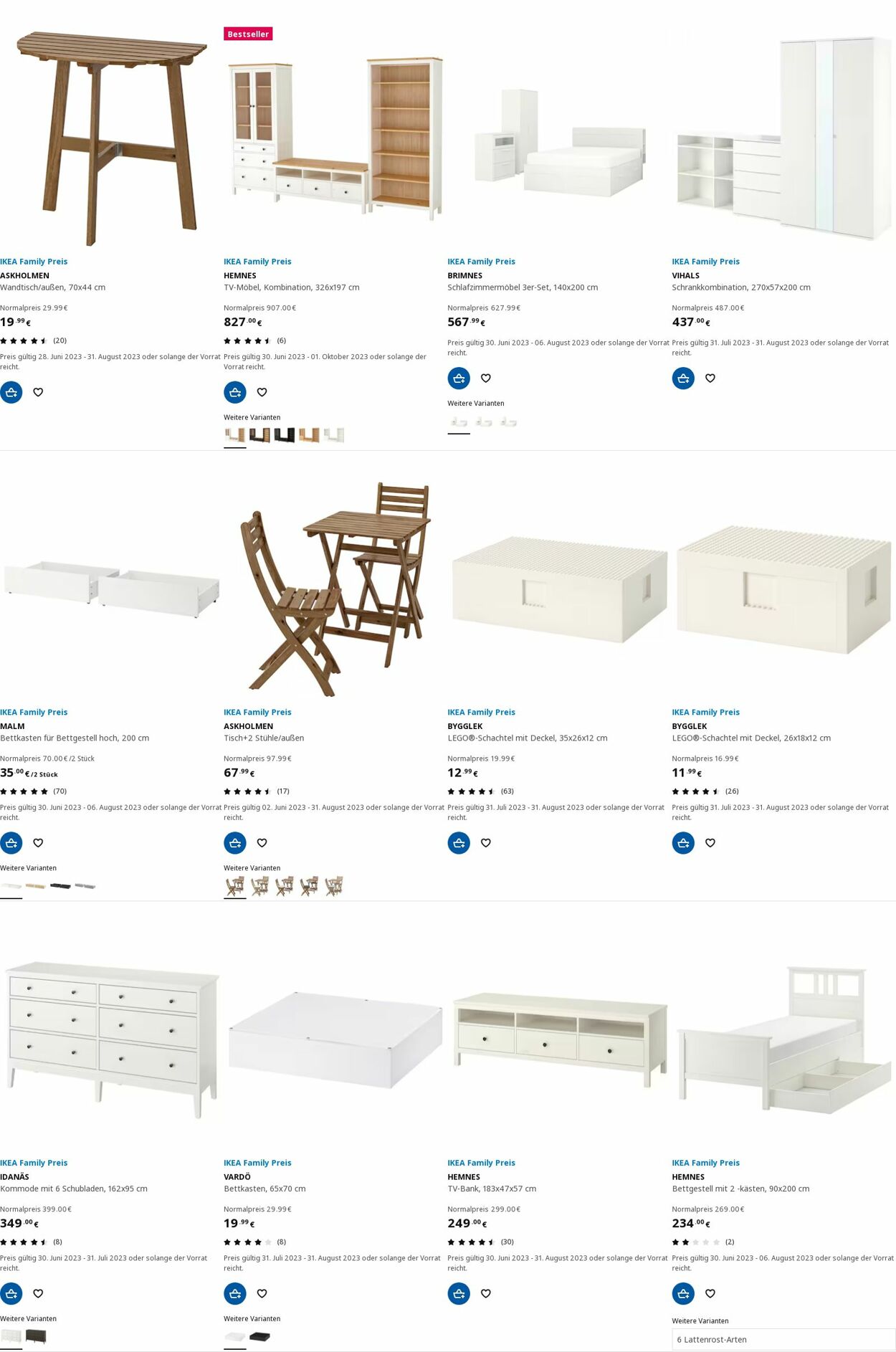 Prospekt IKEA vom 31.07.2023