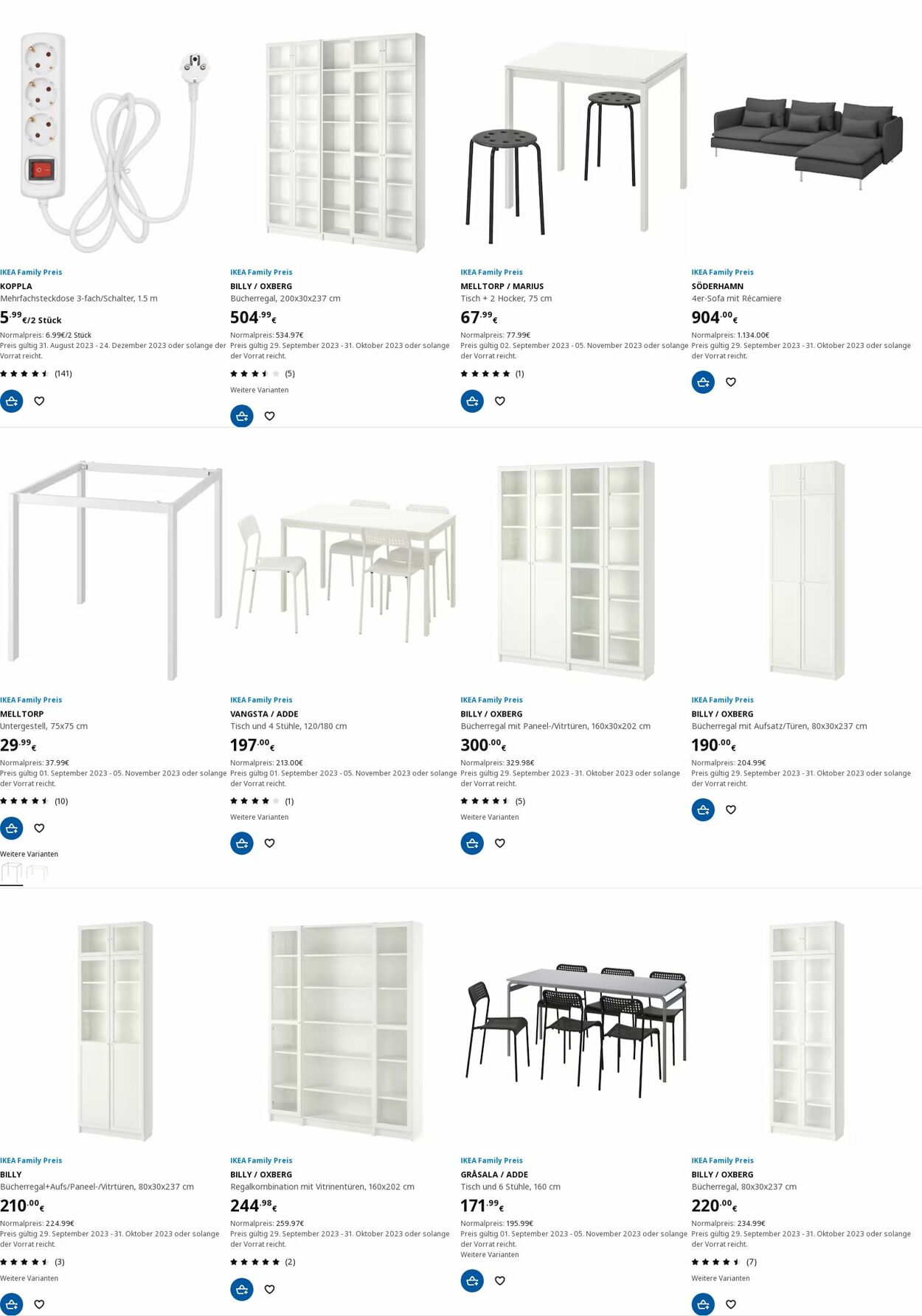 Prospekt IKEA vom 23.10.2023