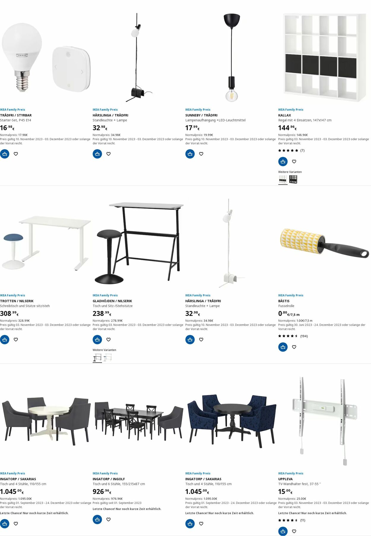 Prospekt IKEA vom 20.11.2023