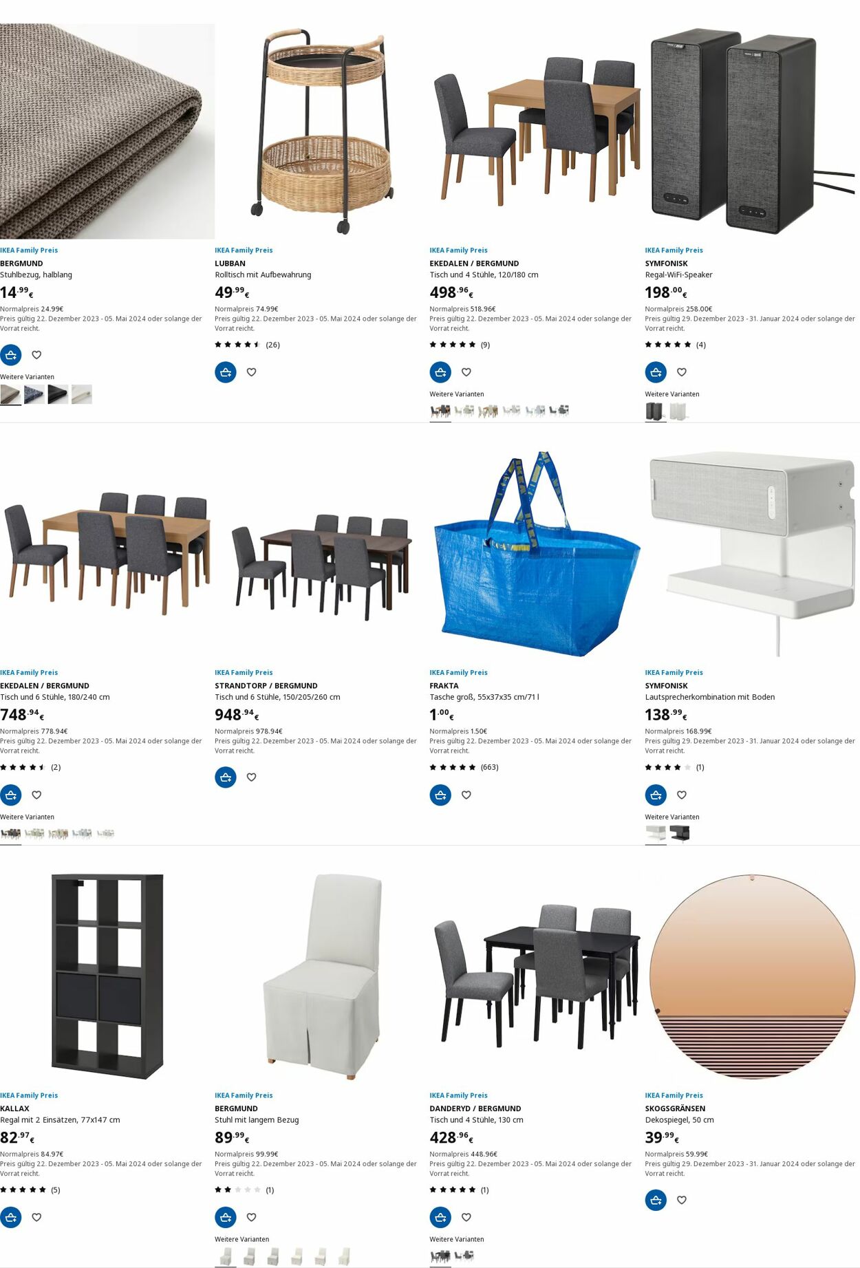 Prospekt IKEA vom 01.01.2024