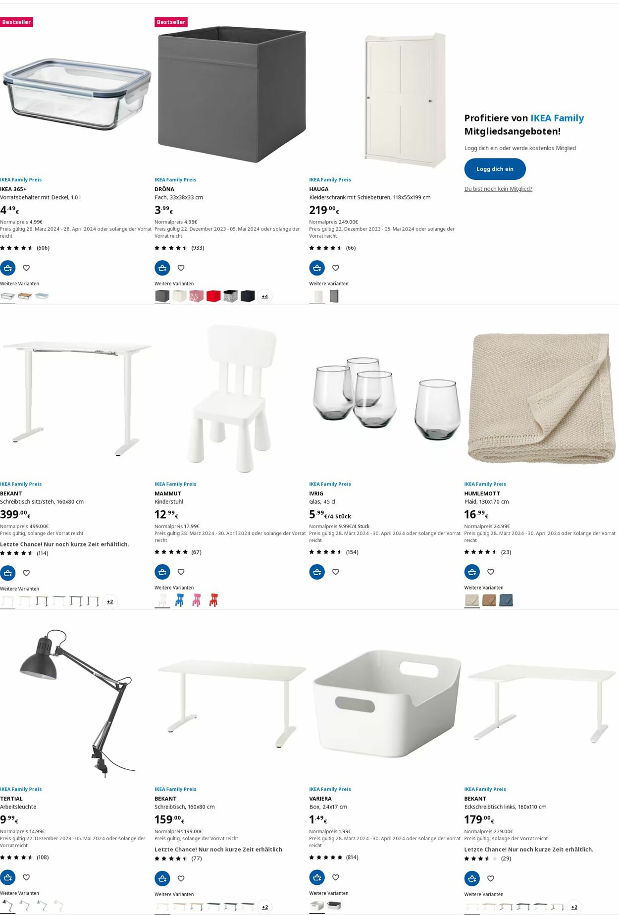 Prospekt IKEA vom 22.04.2024