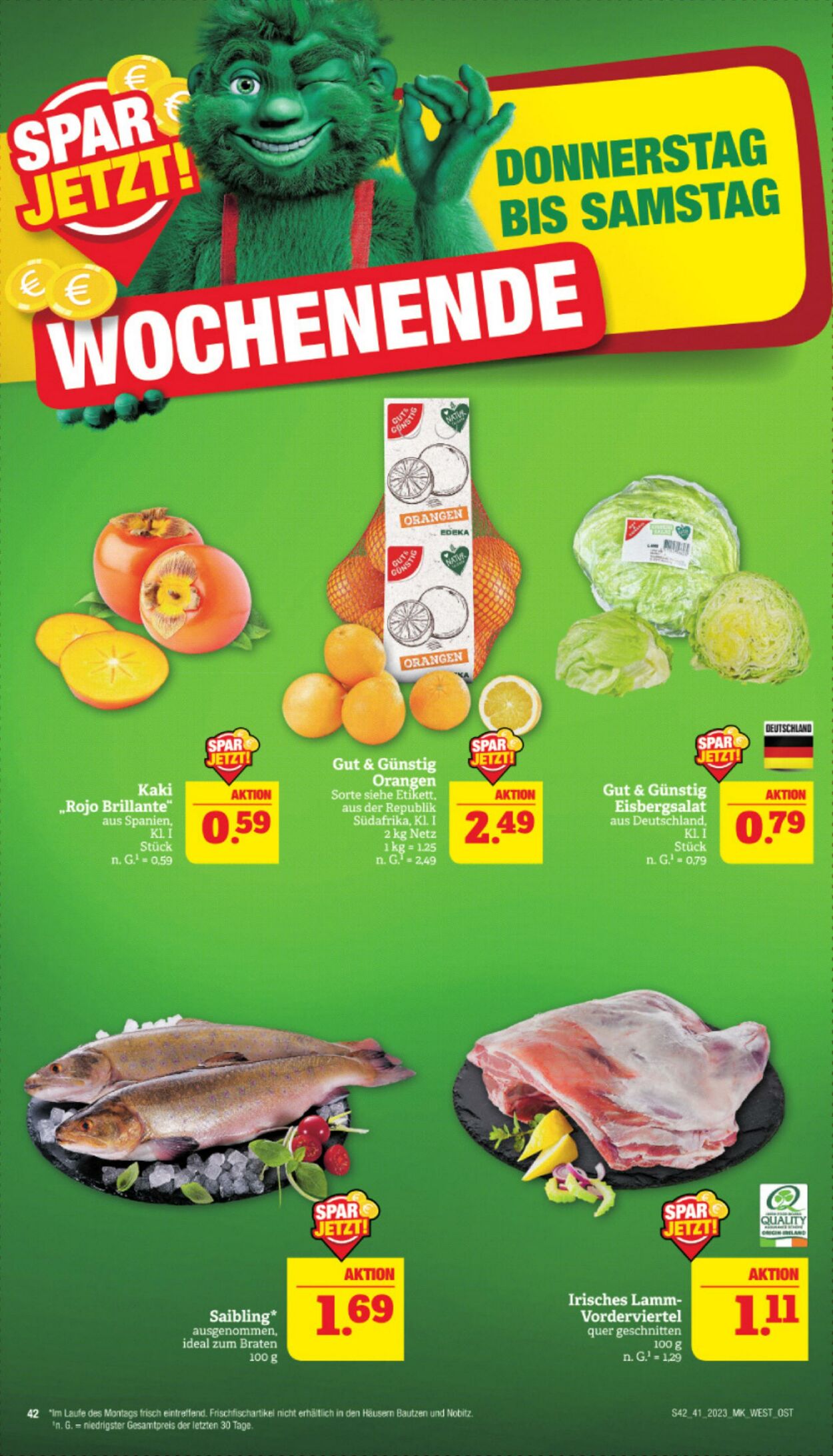 Prospekt Marktkauf - Nürnberg-Thon vom 09.10.2023