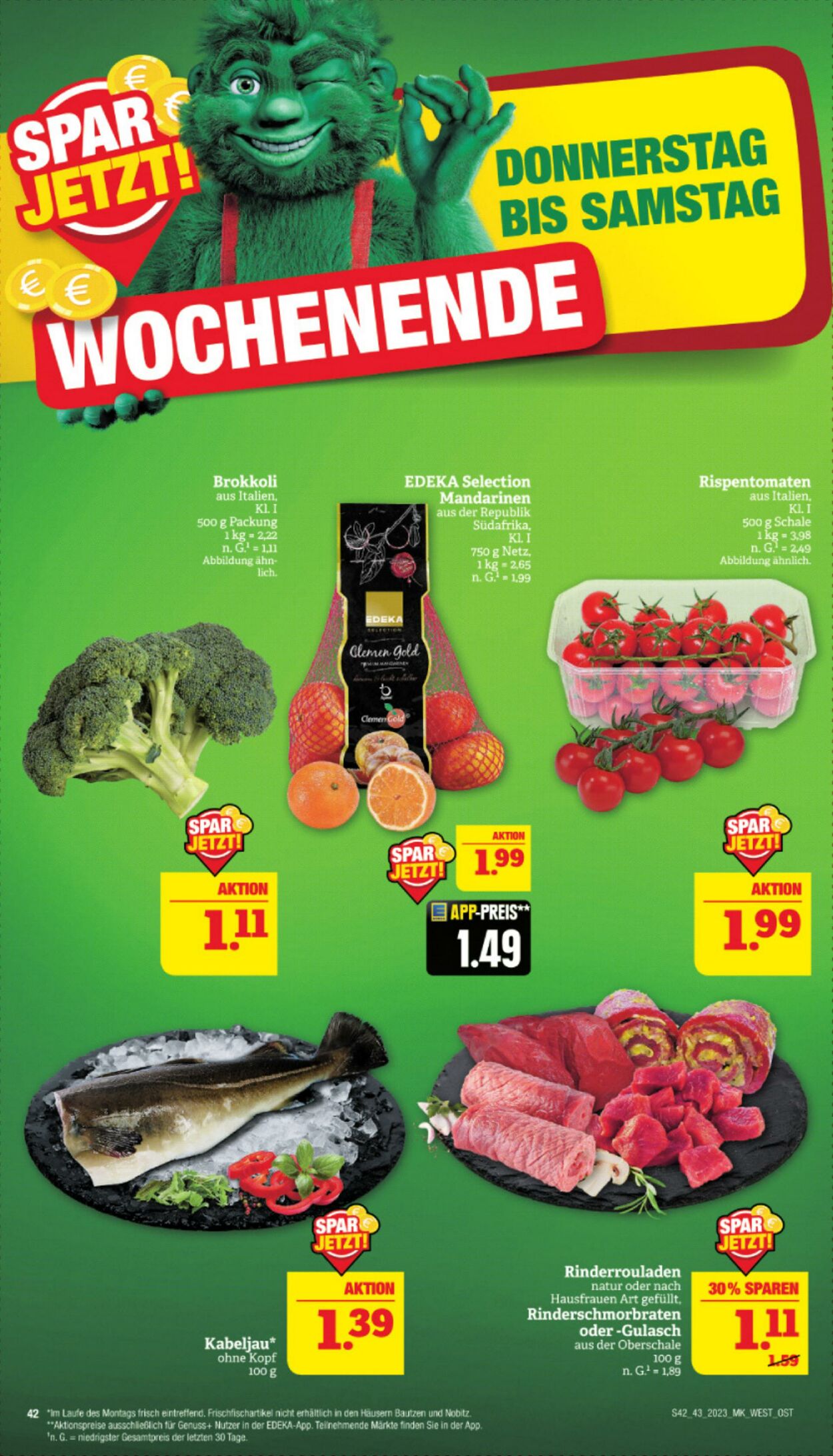 Prospekt Marktkauf - Nürnberg-Thon vom 23.10.2023