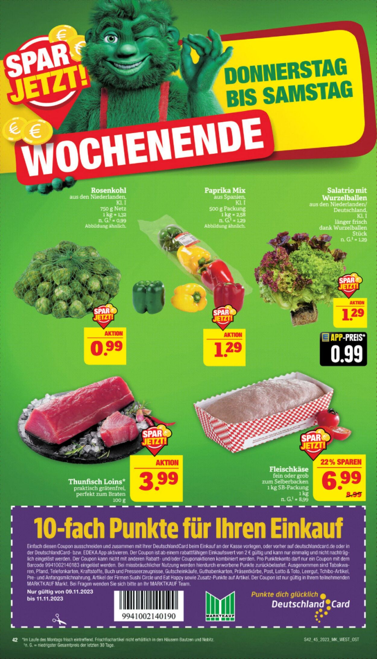 Prospekt Marktkauf - Thuringen vom 06.11.2023