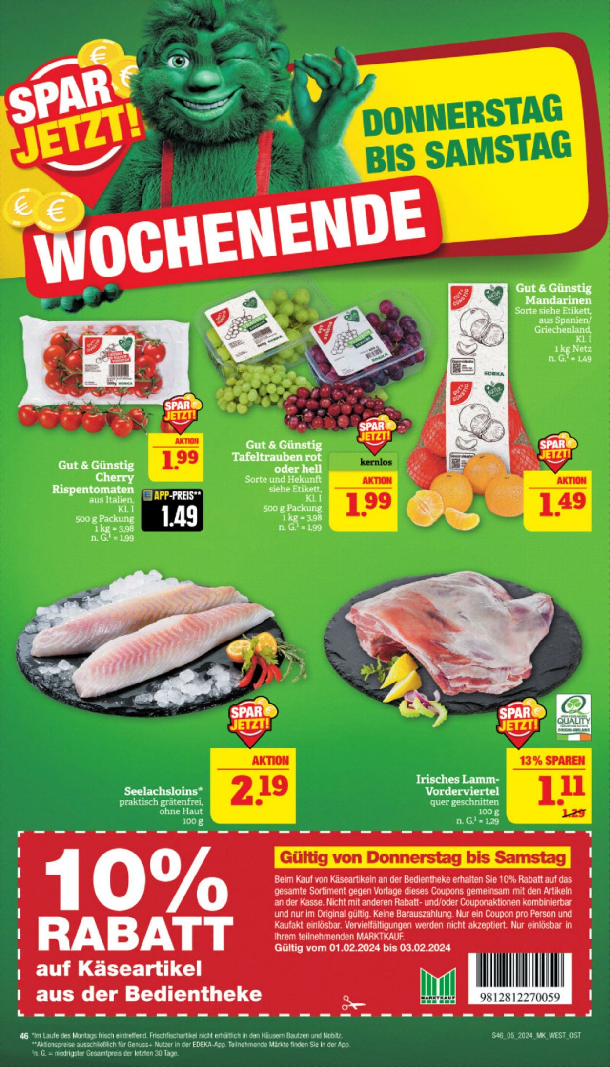 Prospekt Marktkauf - Nürnberg-Thon vom 29.01.2024