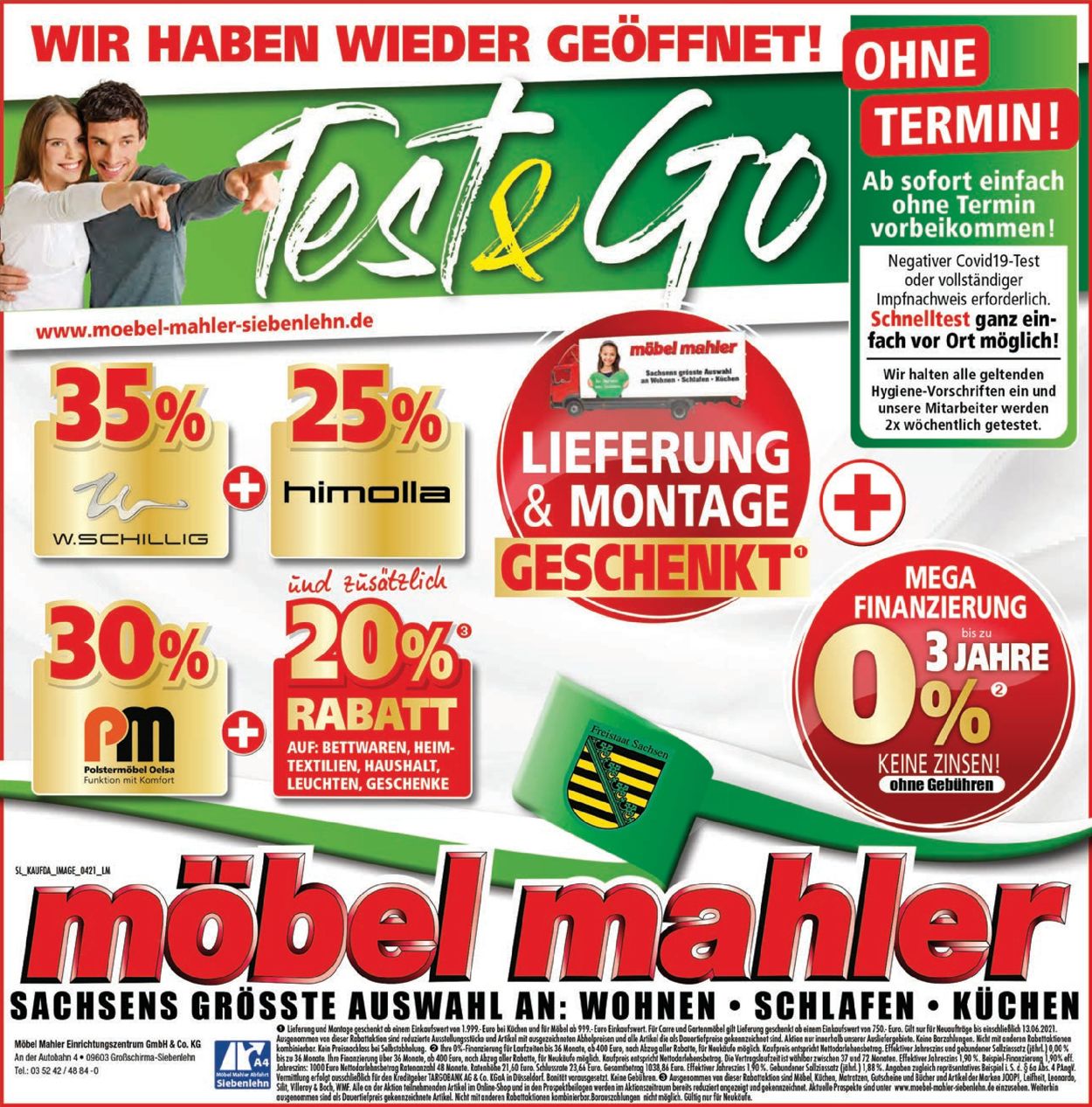 Prospekt Möbel Mahler vom 02.06.2021