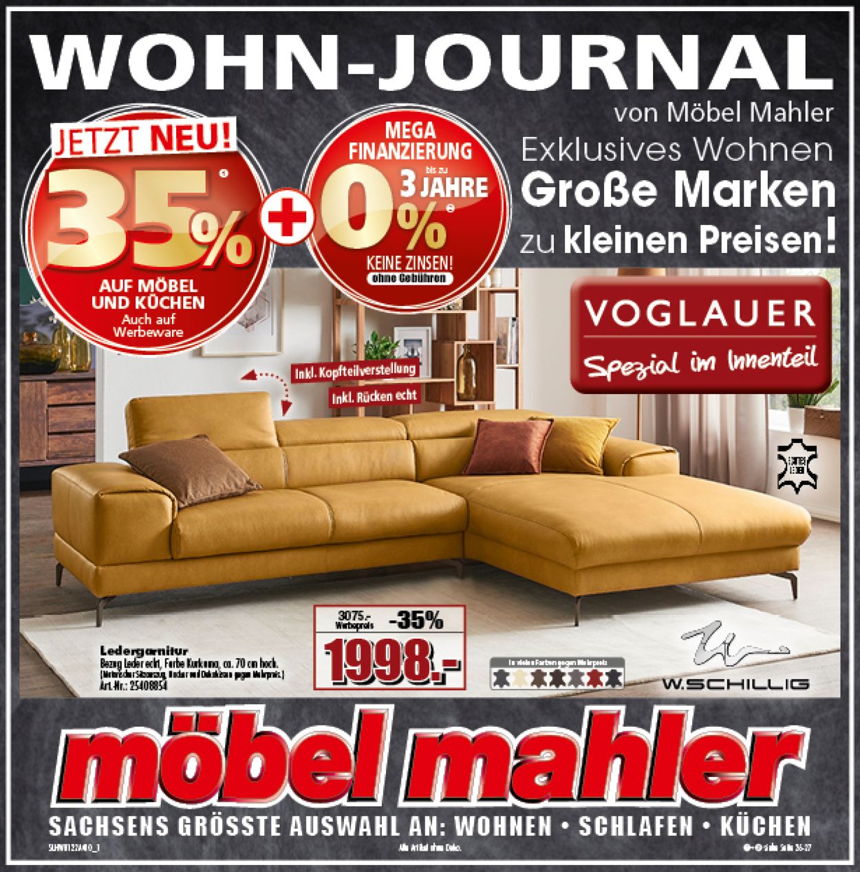 Prospekt Möbel Mahler vom 03.01.2022