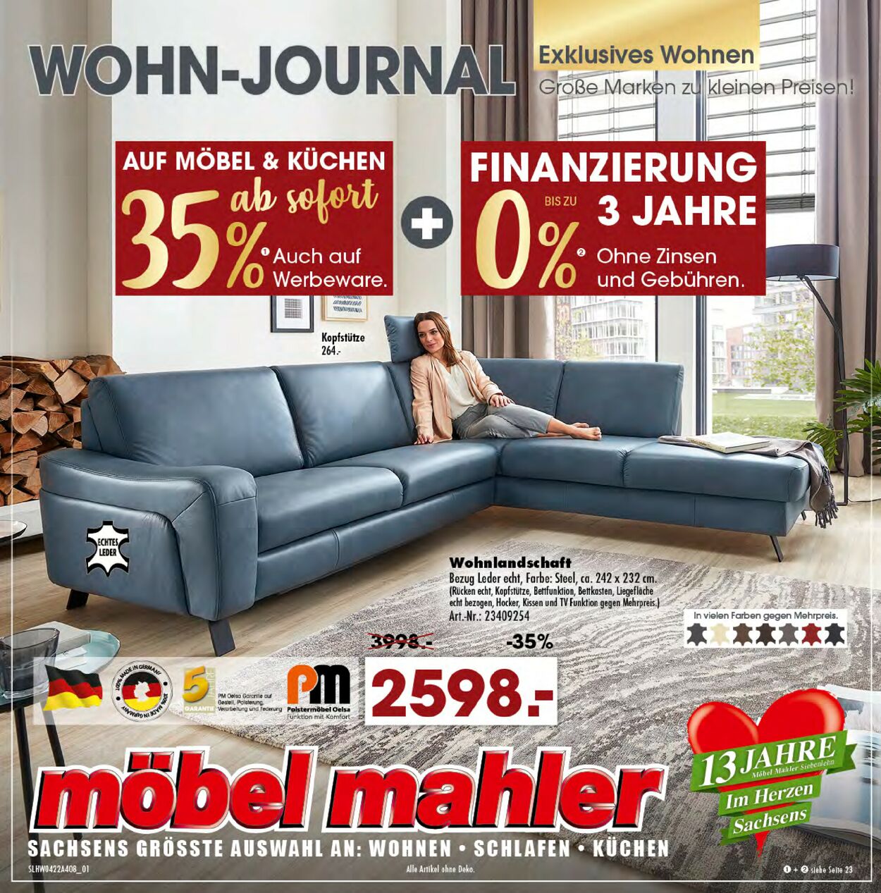 Prospekt Möbel Mahler vom 31.08.2022