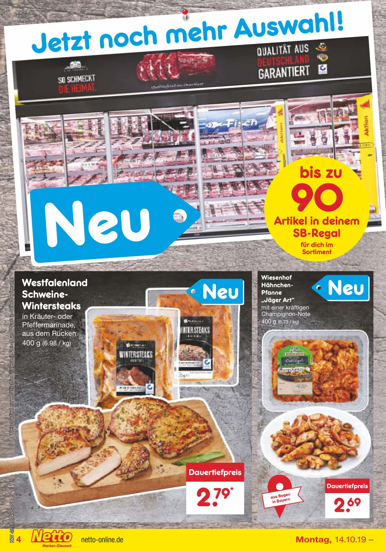 Prospekt Netto Marken-Discount vom 14.10.2019