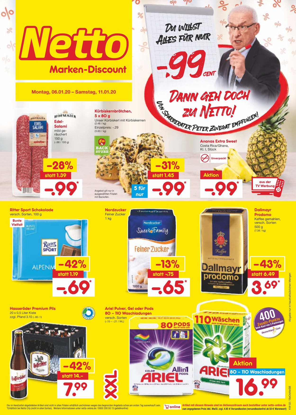 Prospekt Netto Marken-Discount vom 06.01.2020