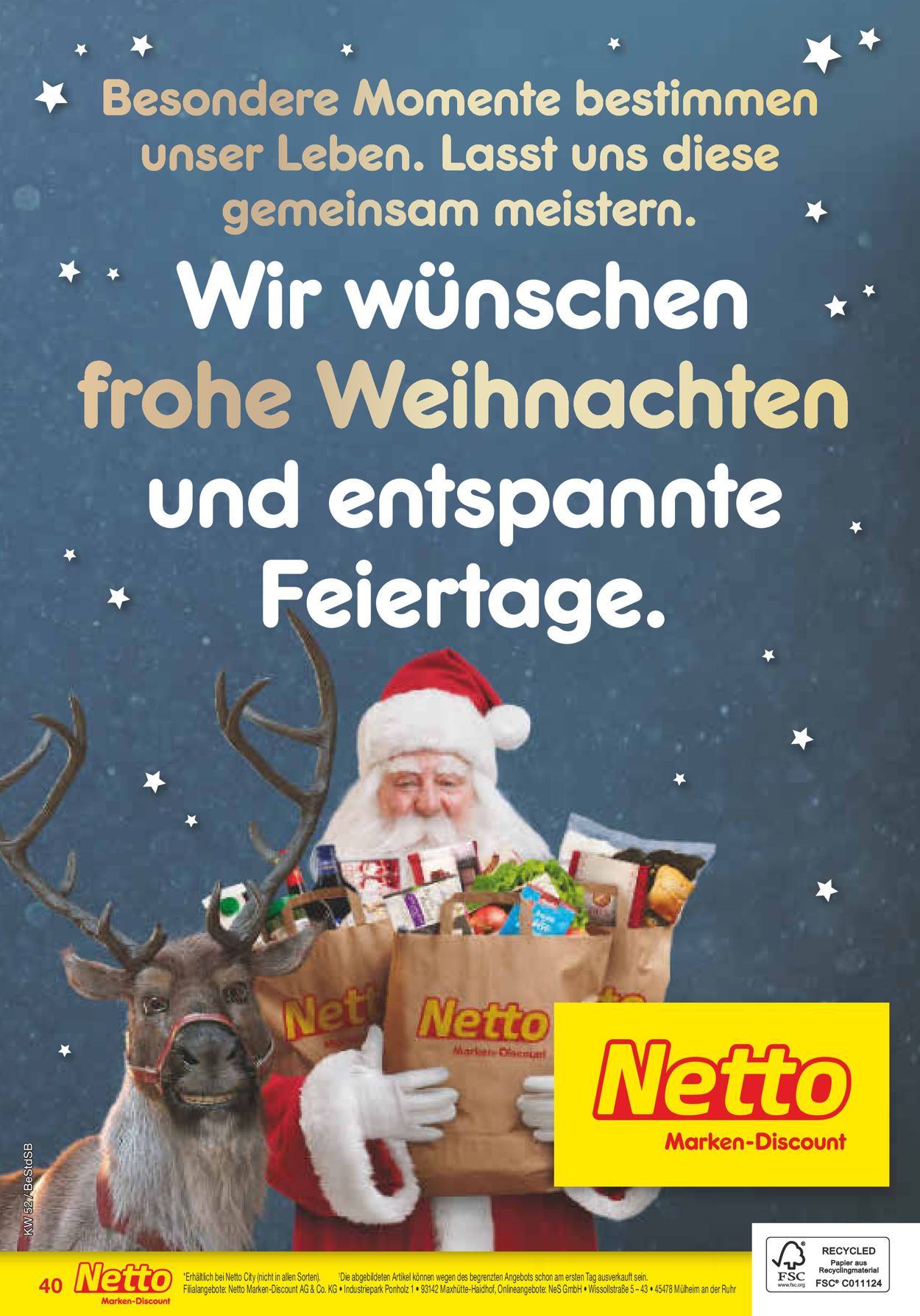 Prospekt Netto Marken-Discount Weihnachtsprospekt 2020 vom 21.12.2020