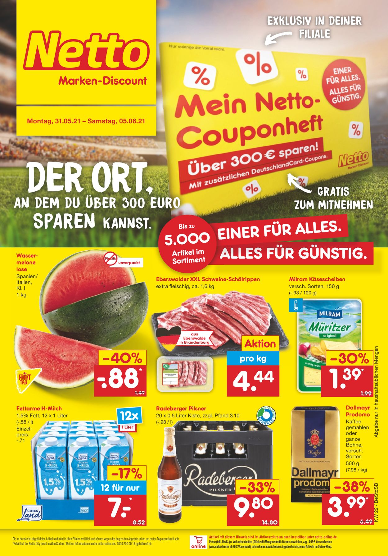 Prospekt Netto Marken-Discount vom 31.05.2021