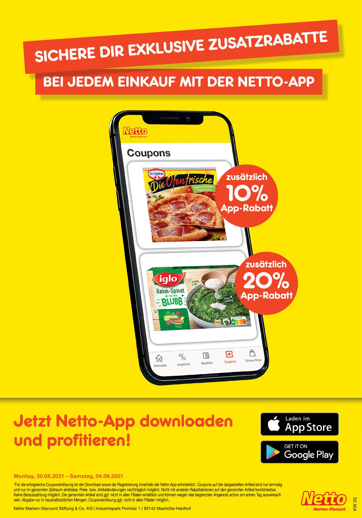 Prospekt Netto Marken-Discount vom 30.08.2021