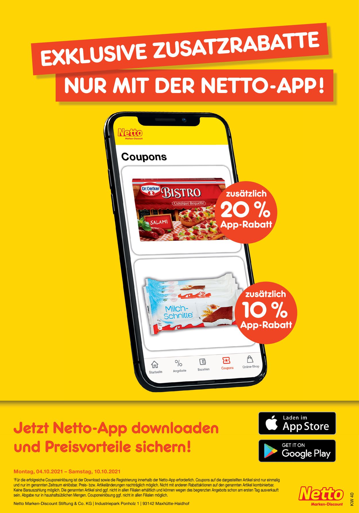 Prospekt Netto Marken-Discount vom 04.10.2021