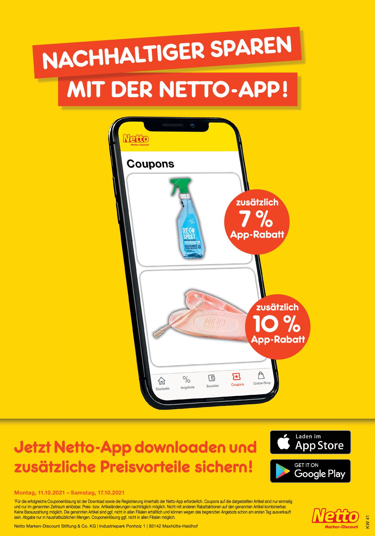 Prospekt Netto Marken-Discount vom 11.10.2021