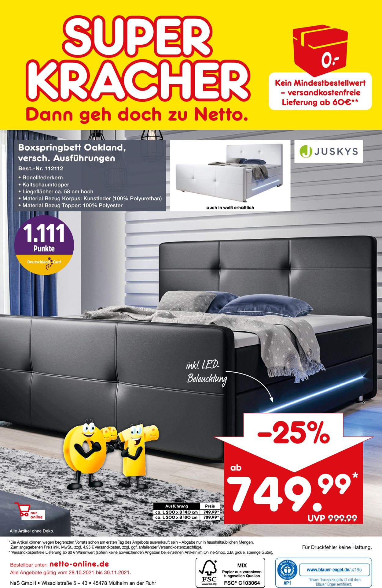 Prospekt Netto Marken-Discount vom 01.11.2021