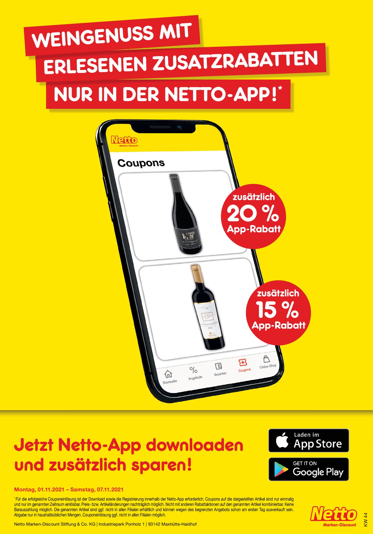 Prospekt Netto Marken-Discount WEIHNACHTEN 2021 vom 01.11.2021