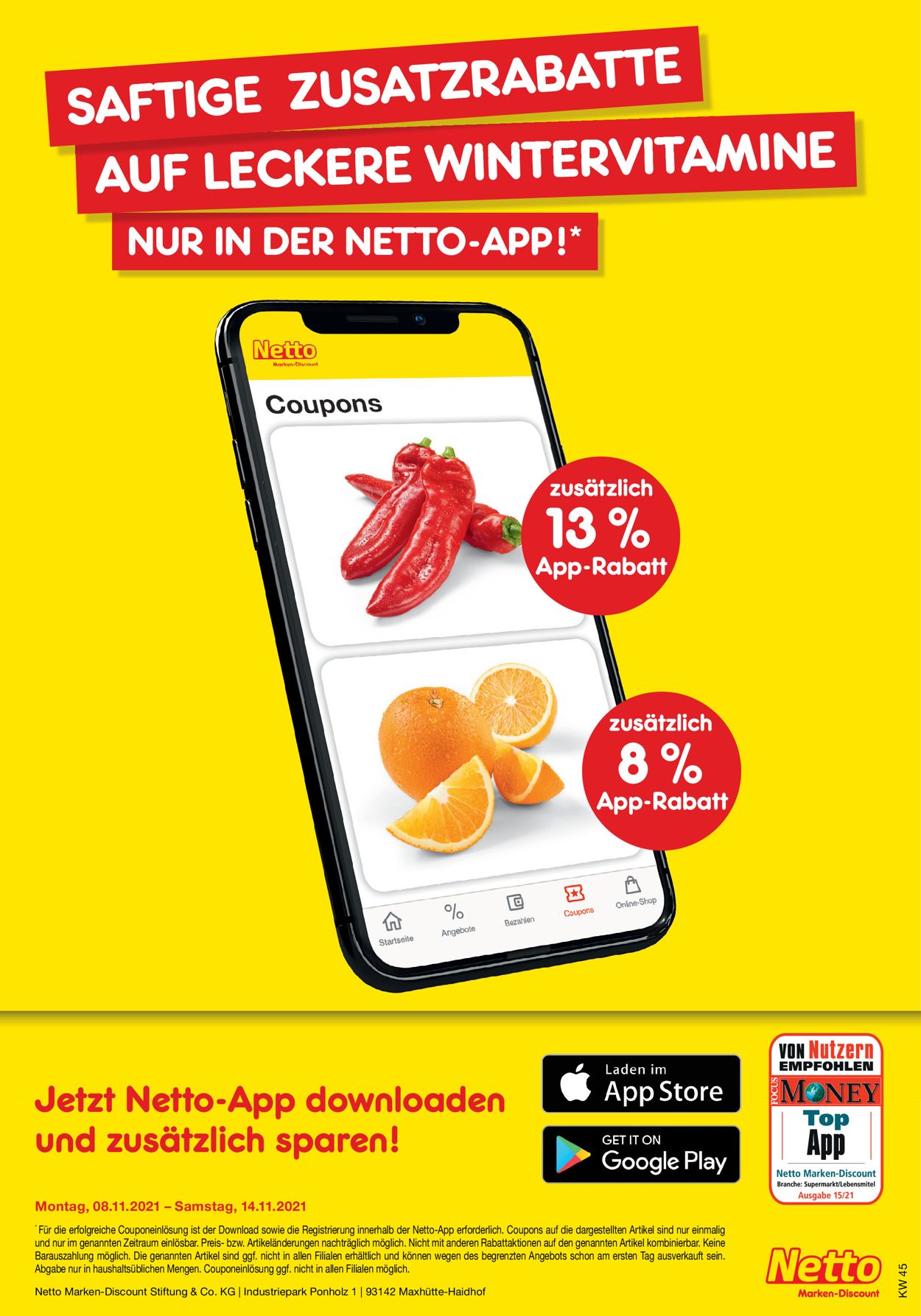 Prospekt Netto Marken-Discount WEIHNACHTEN 2021 vom 08.11.2021