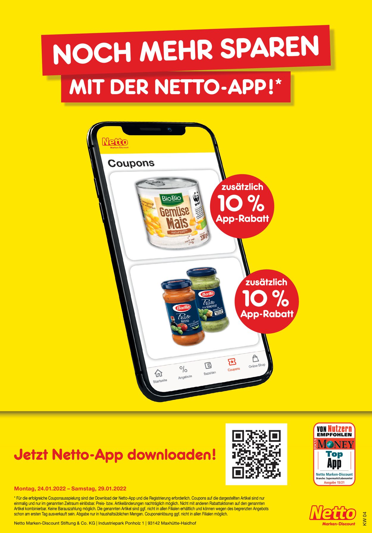 Prospekt Netto Marken-Discount vom 24.01.2022