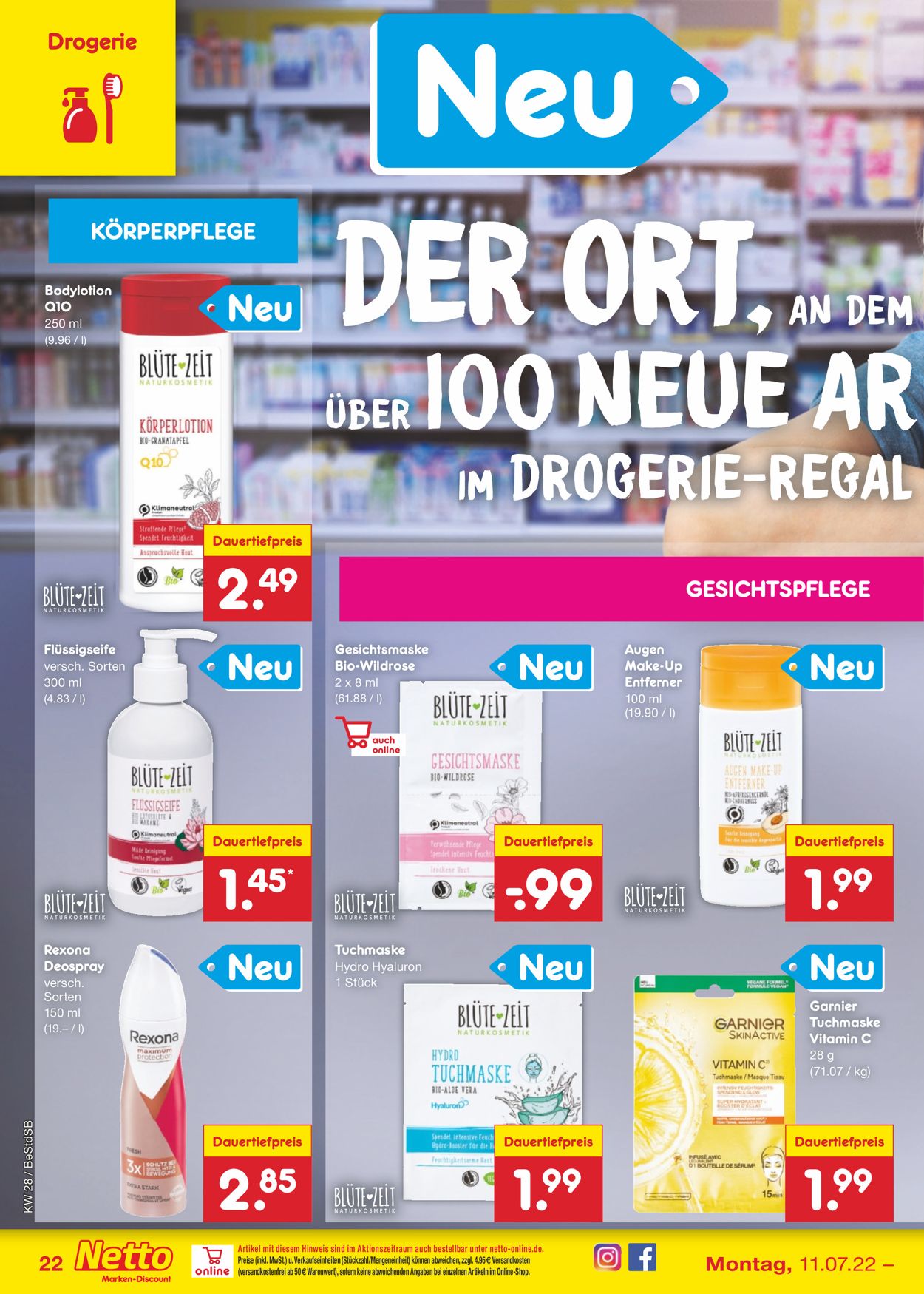 Prospekt Netto Marken-Discount vom 11.07.2022