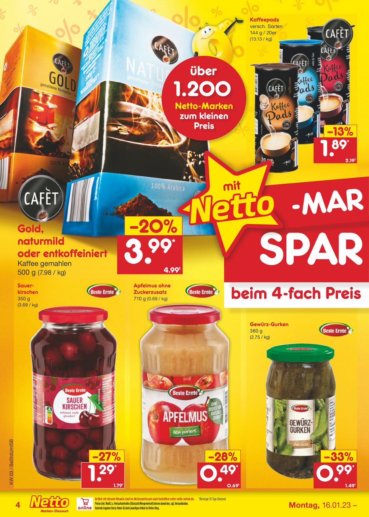 Prospekt Netto Marken-Discount vom 16.01.2023