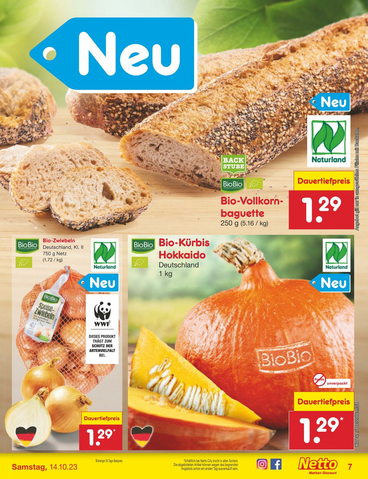 Prospekt Netto Marken-Discount vom 09.10.2023