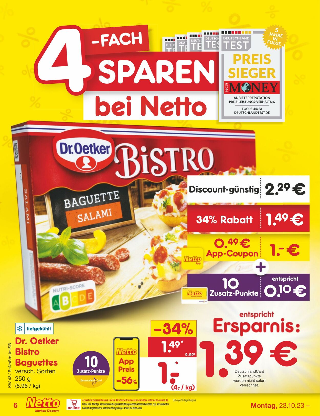 Prospekt Netto Marken-Discount vom 23.10.2023