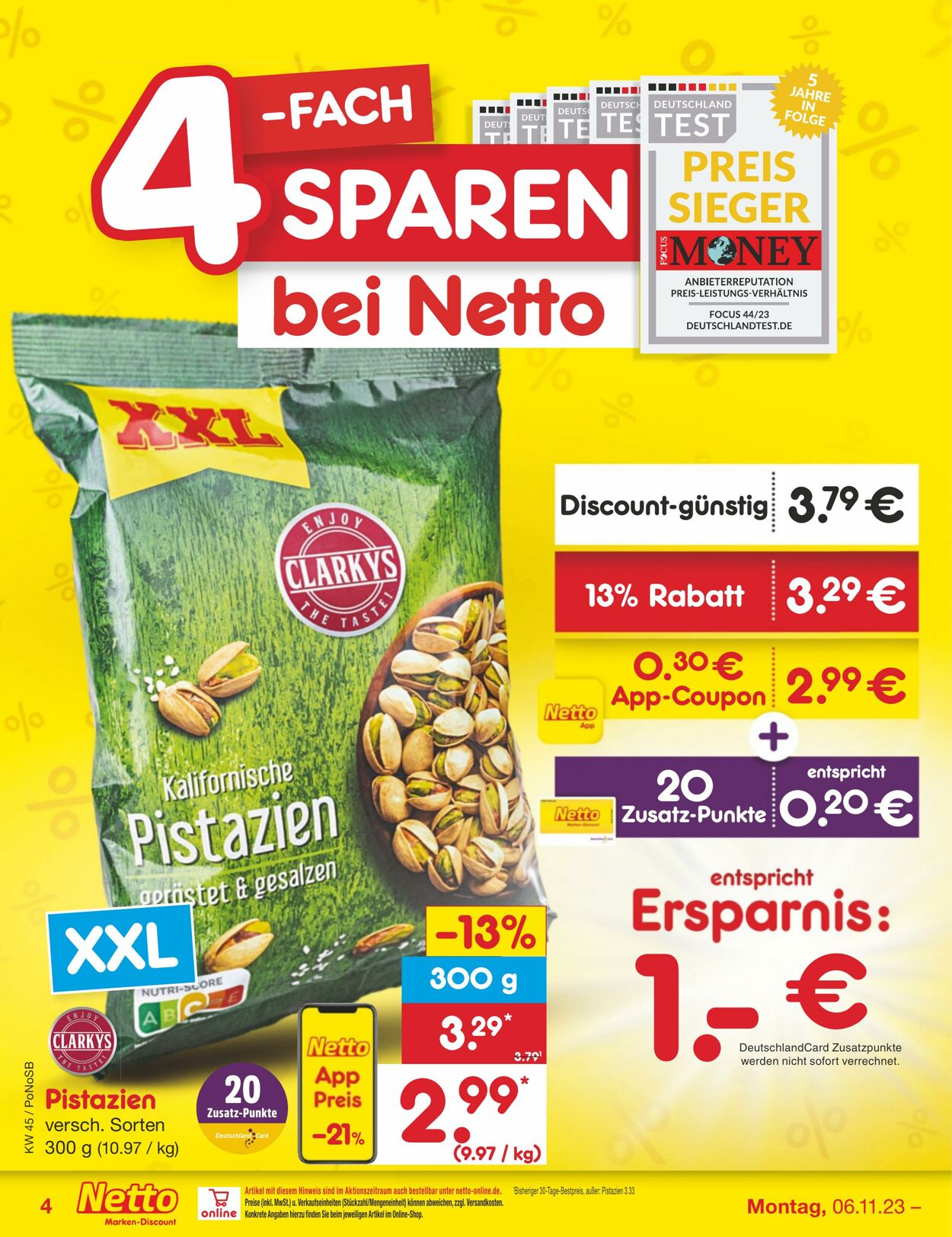 Prospekt Netto Marken-Discount vom 06.11.2023
