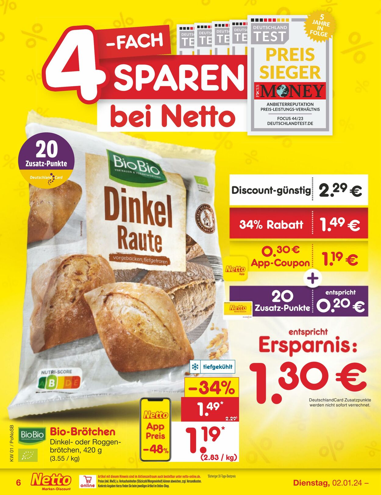 Prospekt Netto Marken-Discount vom 04.01.2024