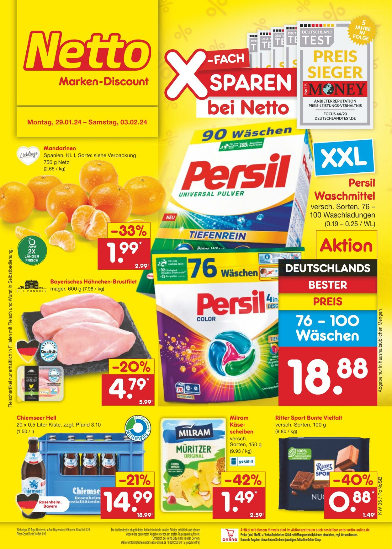 Prospekt Netto Marken-Discount vom 29.01.2024