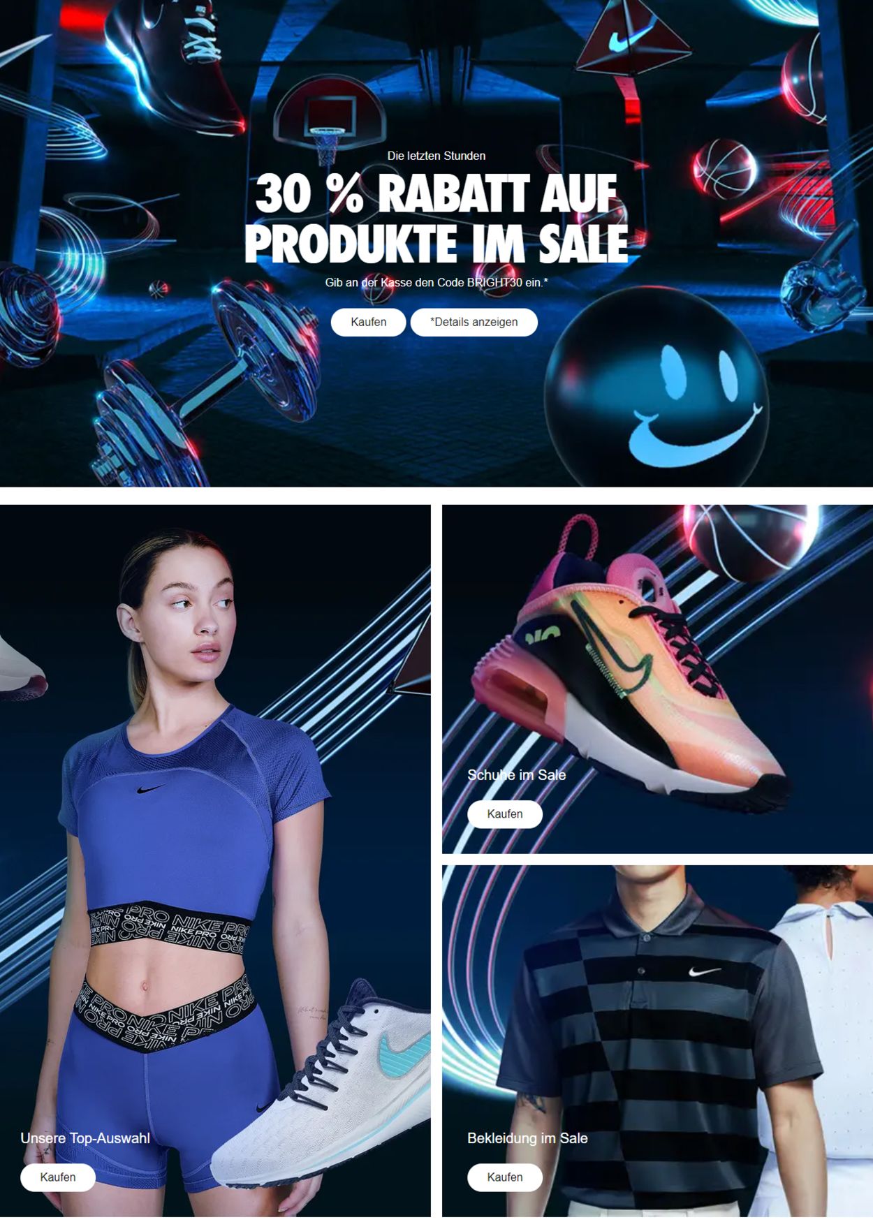 Prospekt Nike Black Friday 2020 vom 25.11.2020