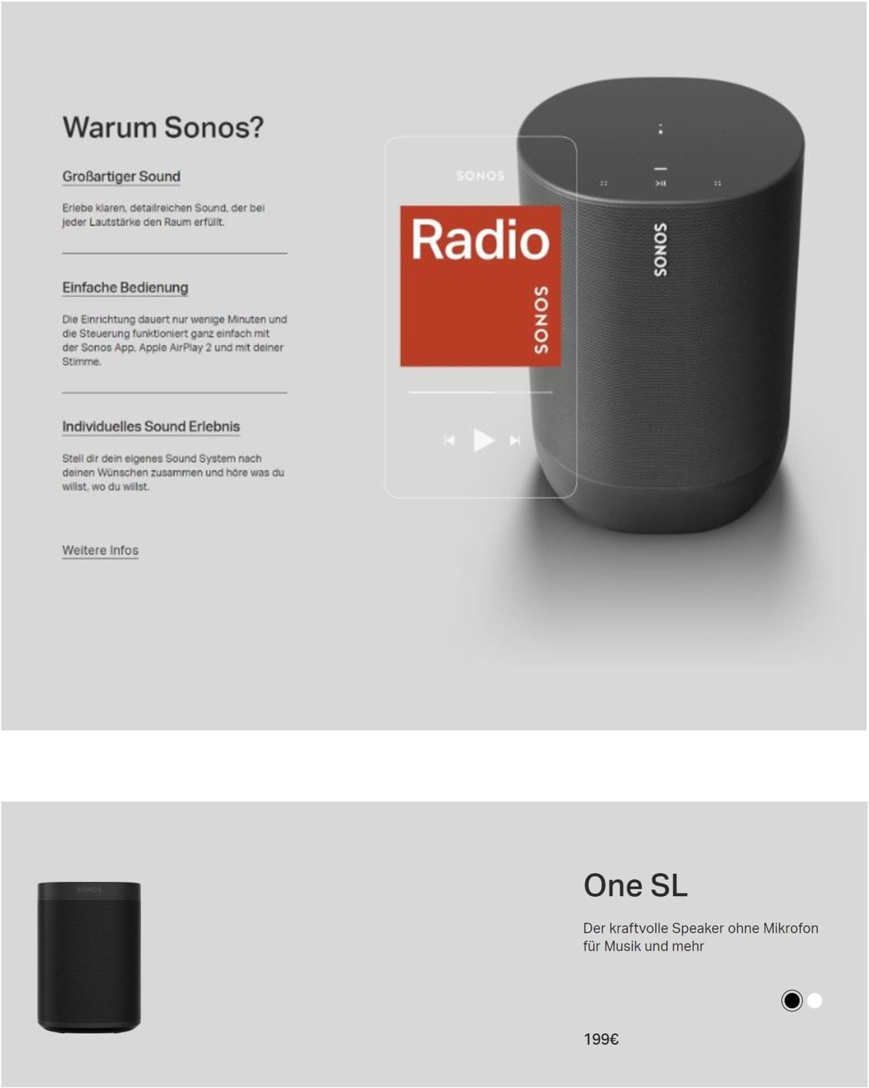 Prospekt Sonos - BLACK FRIDAY 2020 vom 13.11.2020
