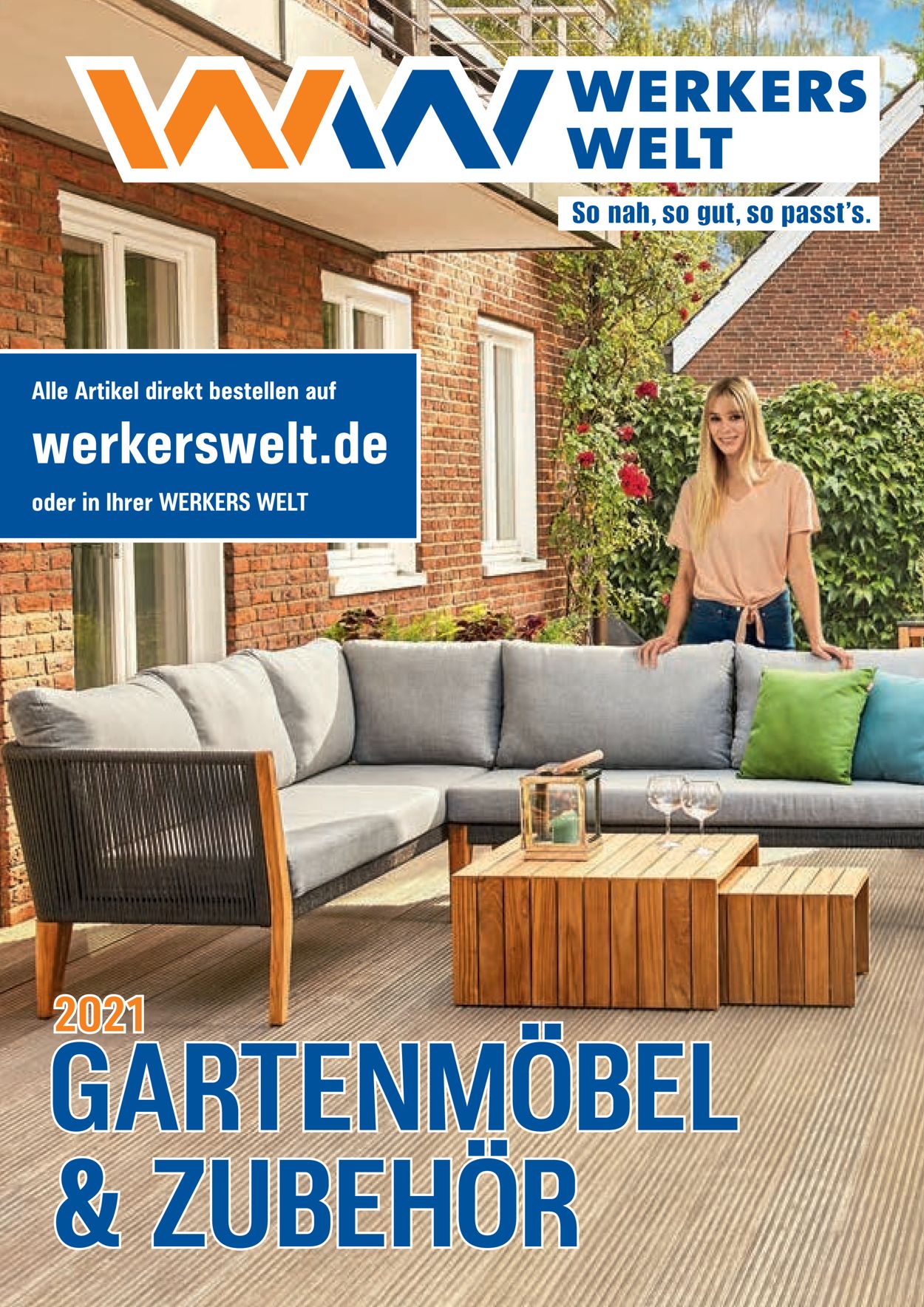 Prospekt Werkers Welt Gartenmöbel vom 01.03.2021