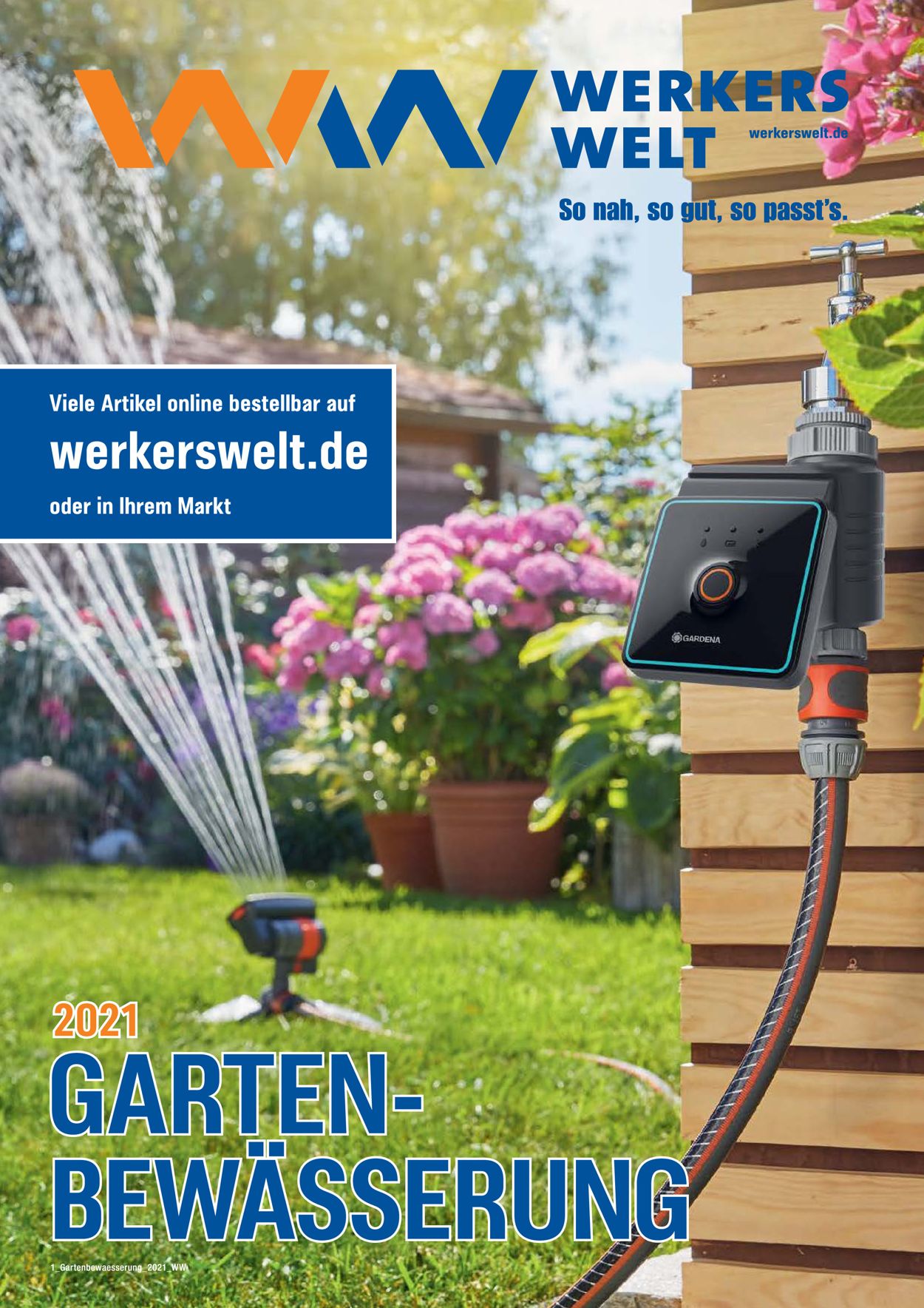 Prospekt Werkers Welt Gartenbewässerung vom 01.03.2021