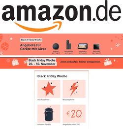 Prospekt Amazon Black Friday 2020 vom 24.11.2020