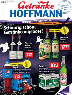 Prospekt Getränke Hoffmann vom 25.10.2021
