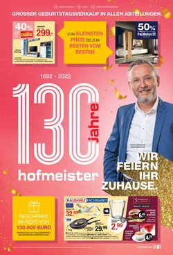 Prospekt Hofmeister vom 09.03.2022