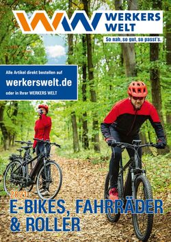 Prospekt Werkers Welt Fahrrad vom 01.03.2021
