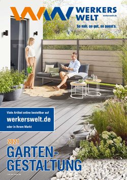Prospekt Werkers Welt Gartengestaltung vom 01.03.2021